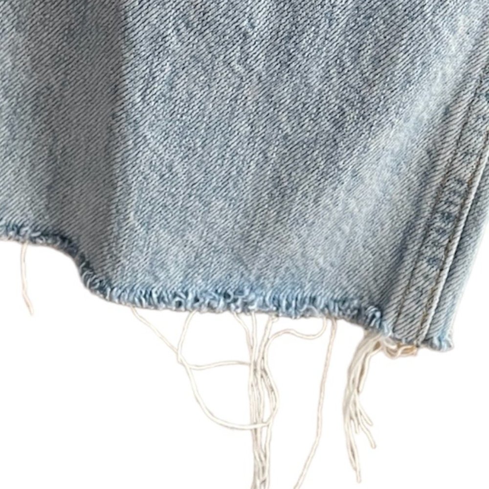 Agolde Riley Crop High Rise Straight - Size 28 - Picture 8 of 8